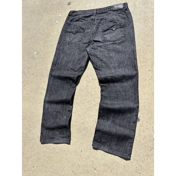 Guess Black Raw Selvage Denim Jeans 90’s - Picture 3 of 9